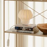 FW03 Motala Cocoon Table Lamp Small White