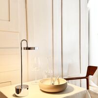 Moovelight Bordlampe Chrome