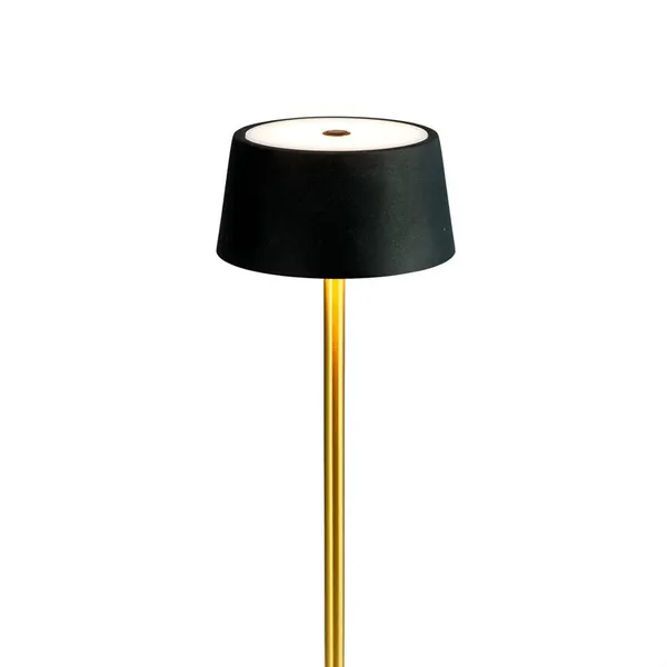 Yoyo draagbare tafellamp zwart