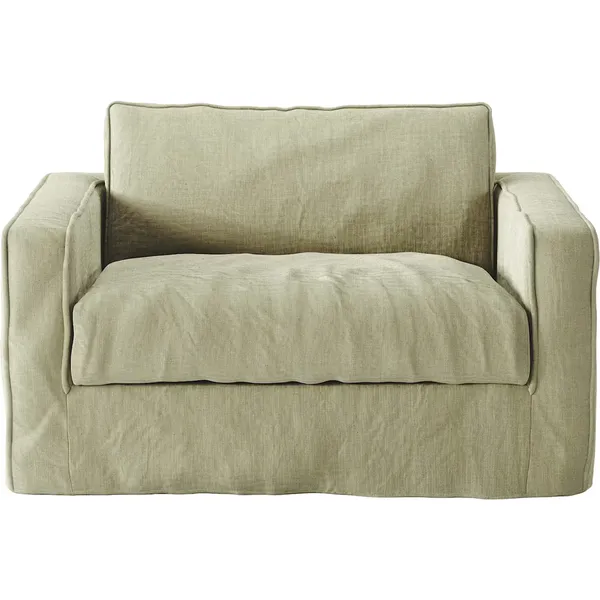 Loom Nest Love Seat Lounge Chair Moss