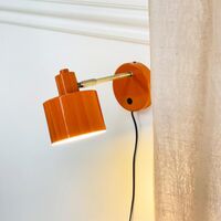 Ocean Wandlamp Oranje/Messing
