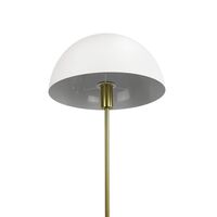 Stockholm gulvlampe hvid/messing