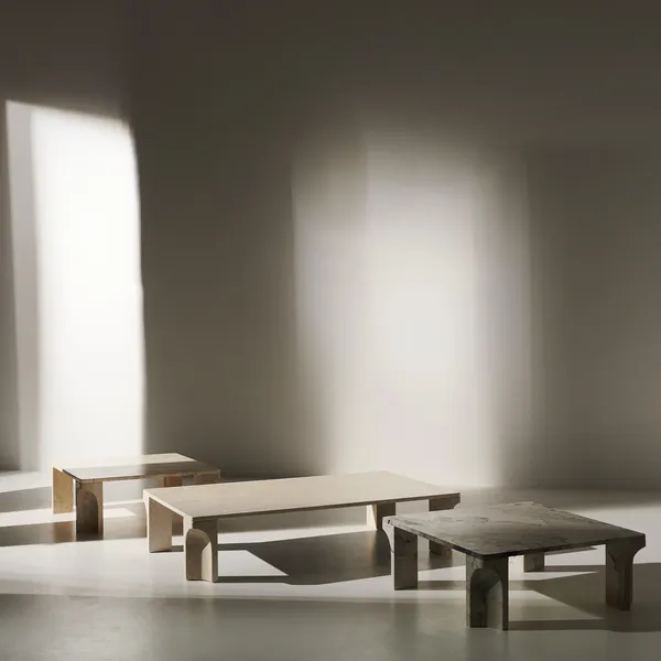 Doric Coffee Table 140x80 cm Stormy Gray