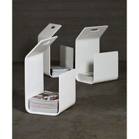 Kanto Magazine Rack Walnut Stained