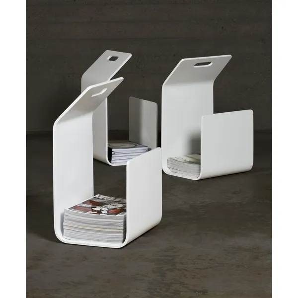 Kanto Magazine Rack Walnut Stained