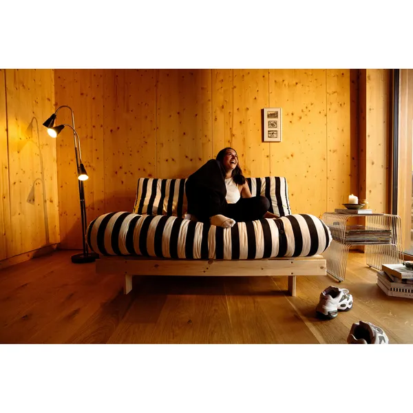 Roots Sofa Bed 160x200 Raw/421 Cream-Sand