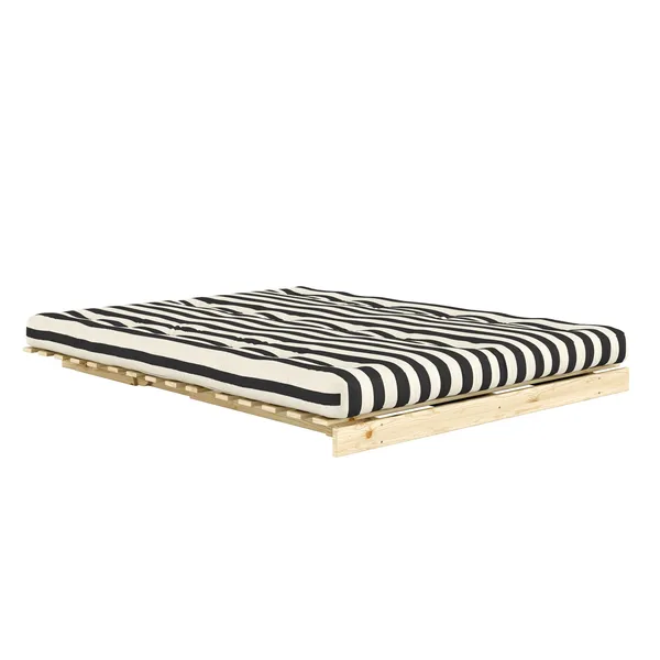 Roots Sofa Bed 160x200 Raw/420 Black-White