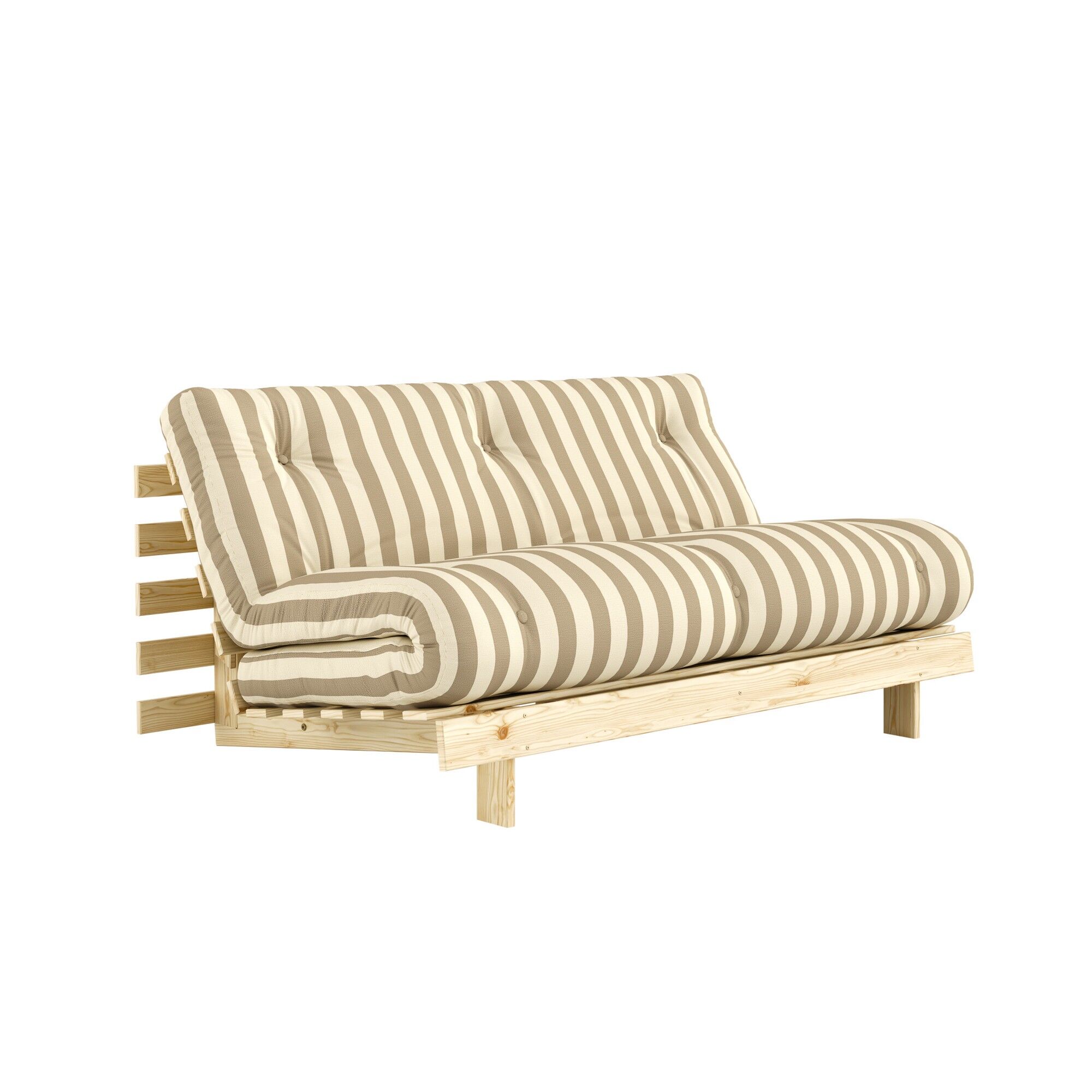 Roots Sovesofa 160x200 Raw/421 Cream-Sand