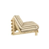 Roots Sofa Bed 160x200 Raw/421 Cream-Sand