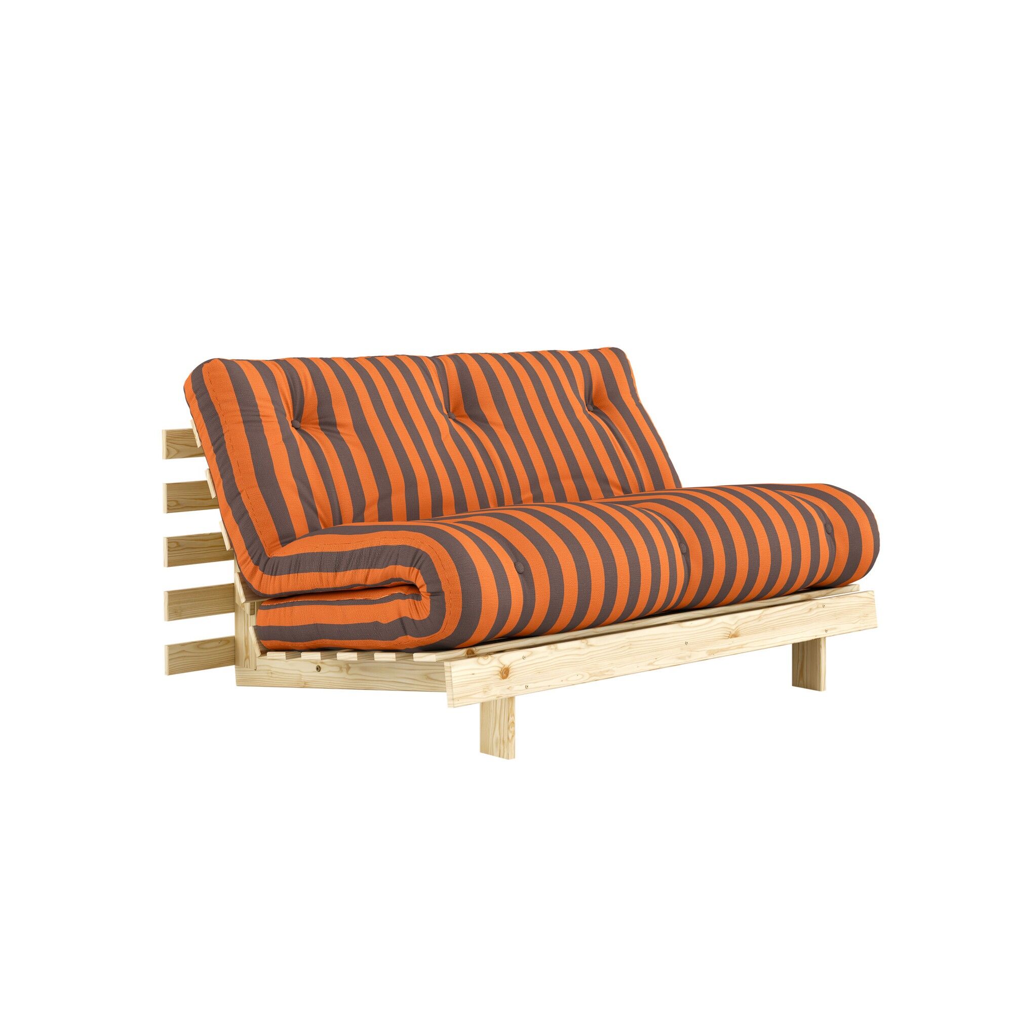 Roots Sovesofa 140x200 Raw/423 Orange-Brown