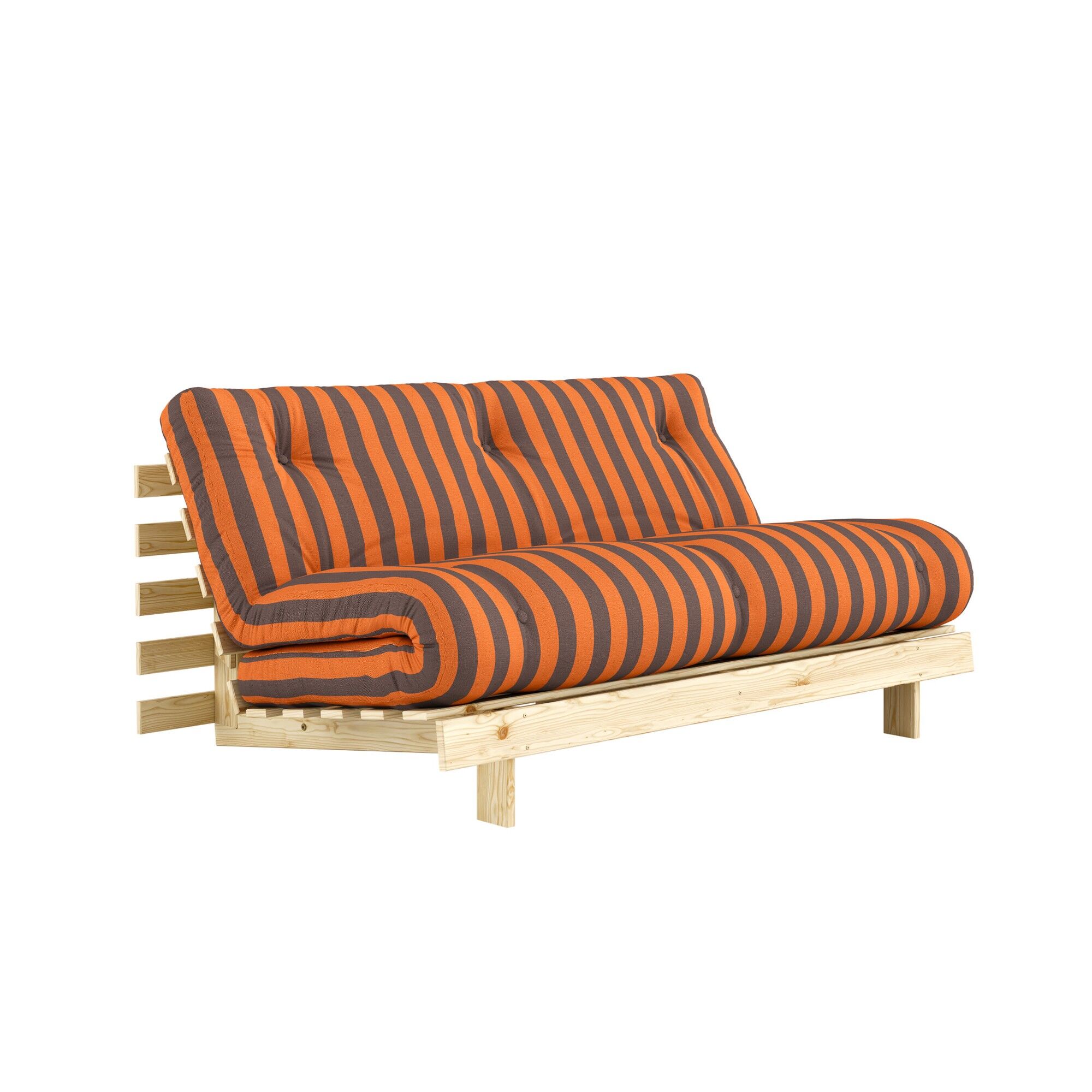 Roots Sovesofa 160x200 Raw/423 Orange-Brown