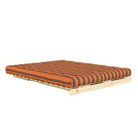Roots Sofa Bed 160x200 Raw/423 Orange-Brown