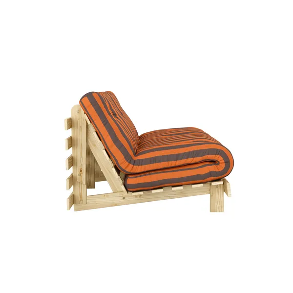 Roots Sofa Bed 160x200 Raw/423 Orange-Brown