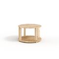 Tuck Coffee Table with Storage Raw