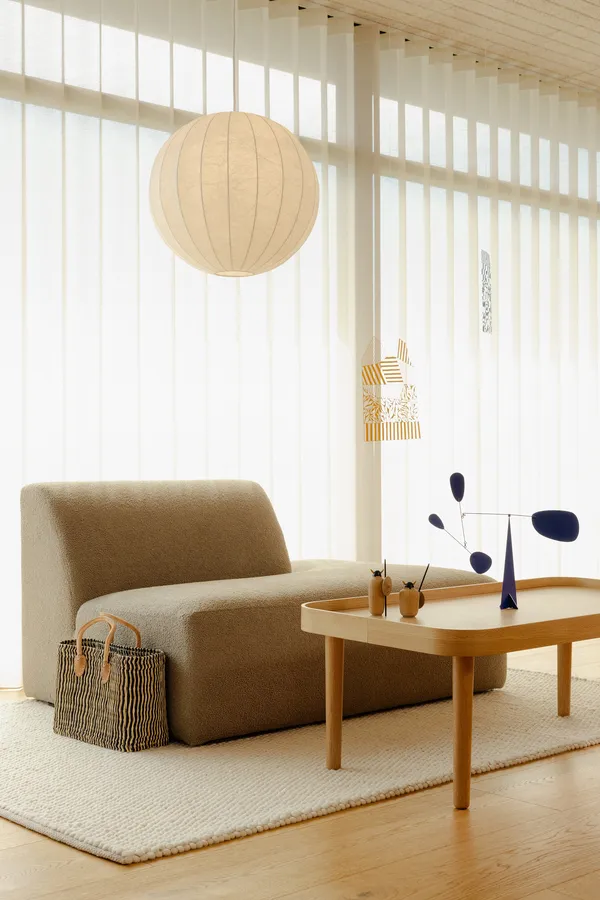 FW01 Malmö Cocoon viseća svjetiljka Ø50, bijela