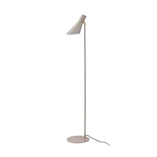 DL12 Gulvlampe Beige/ Messing