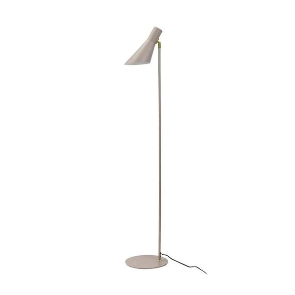 DL12 Gulvlampe Beige/ Messing