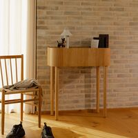 Serena Console Table Natural Oak