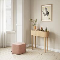 Madison Pouf White