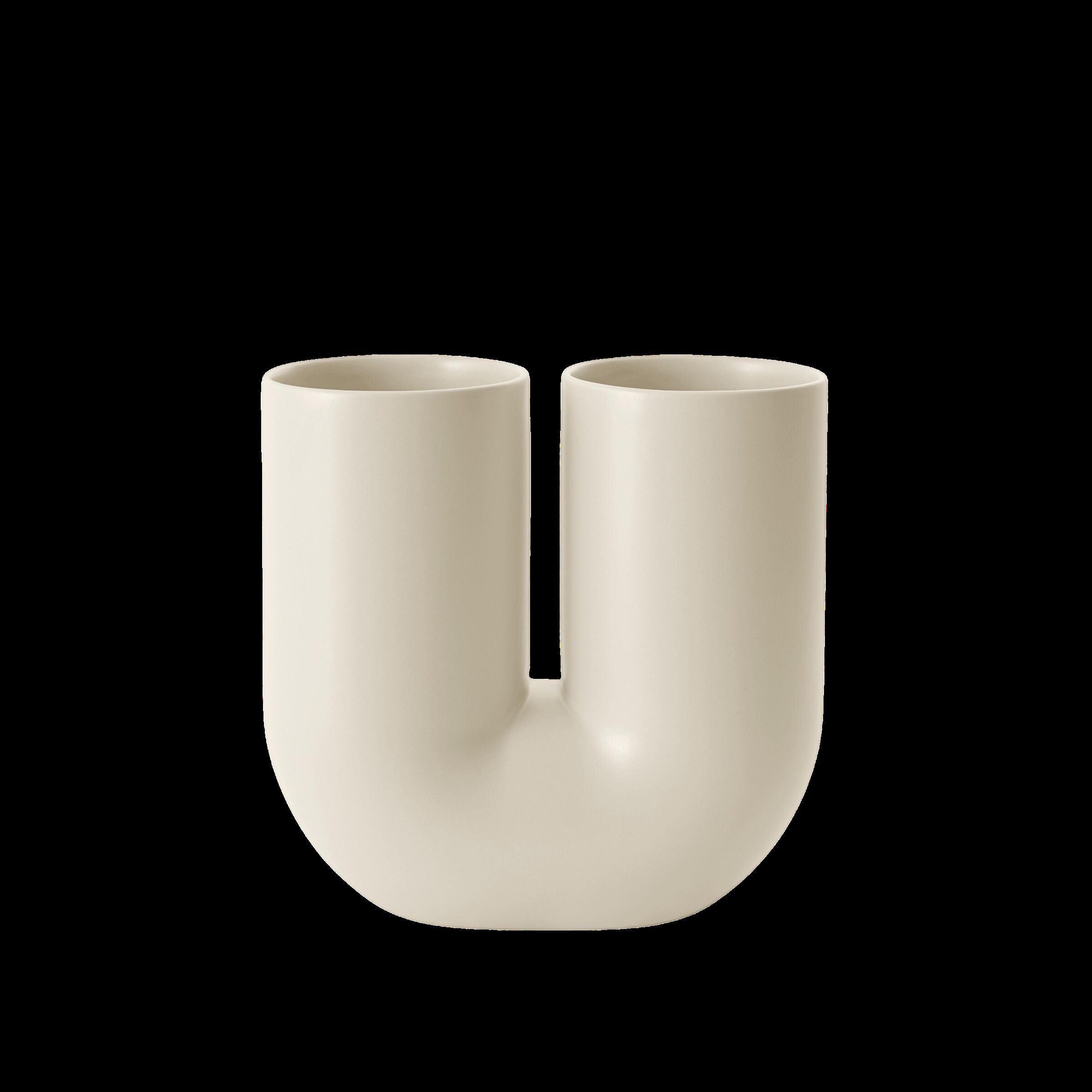 Kink Vase H26 Sand