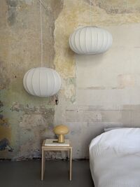 Knit-Wit Oval Pendel Ø57 Cloud White LED