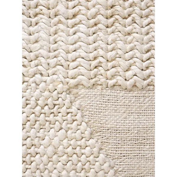 Knotty Rug 200x300 White