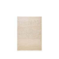 Knotty Rug 170x240 Weiß