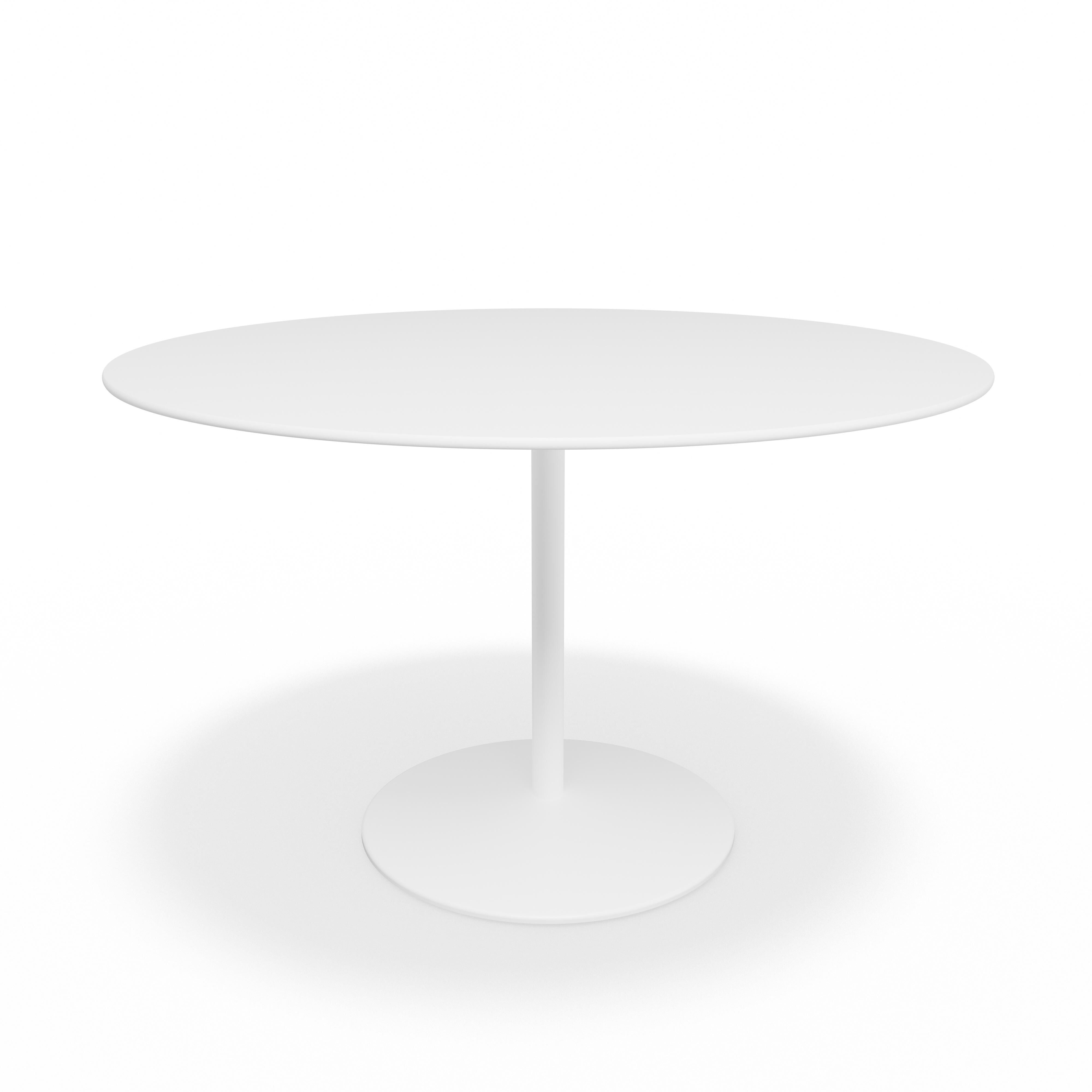 Panton Café- & Spisebord Ø120 38L-Snow Laminate
