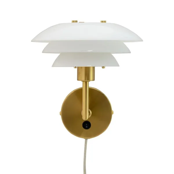 DL20 Wall Lamp Brass/Opal