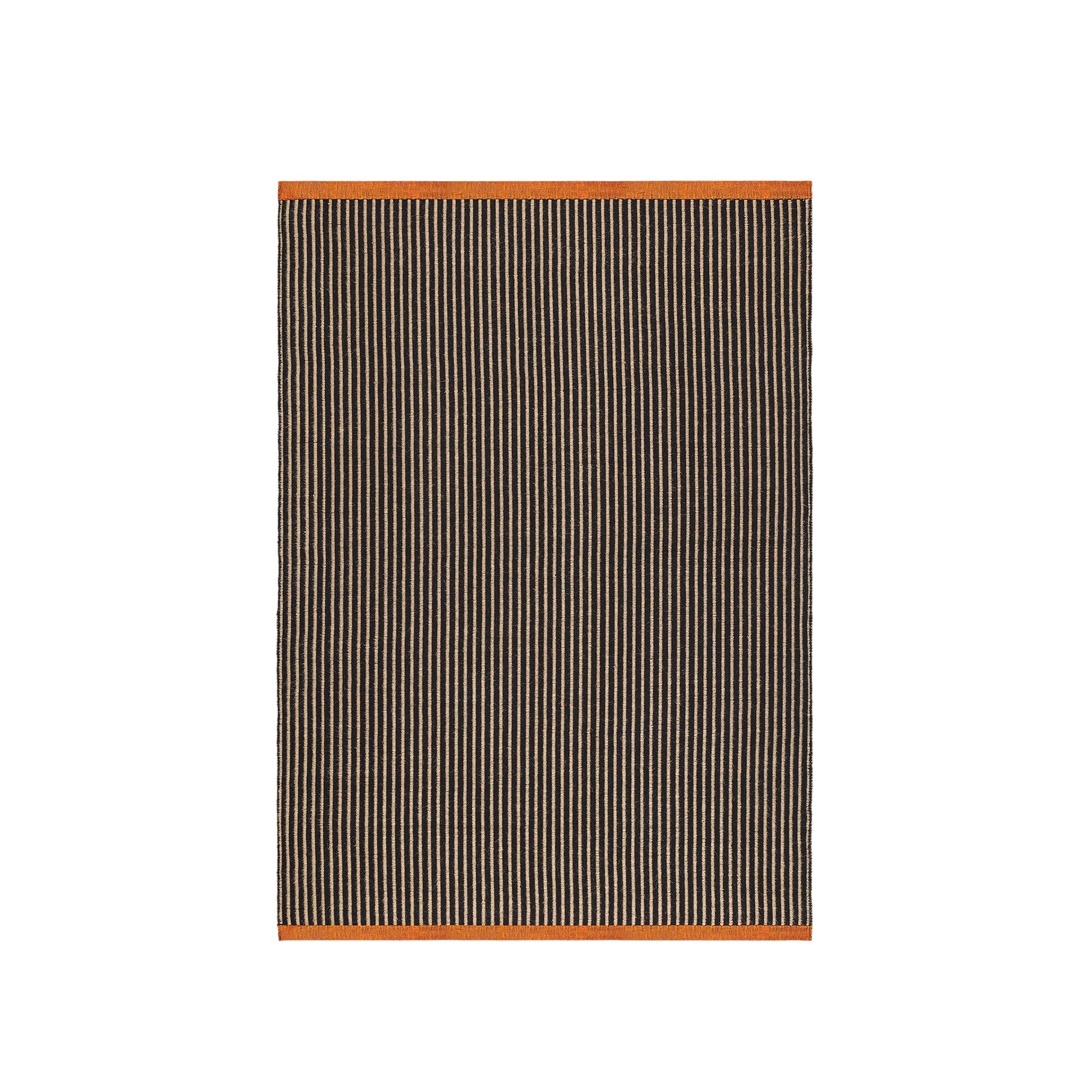 Line Rug 200x300 Svart