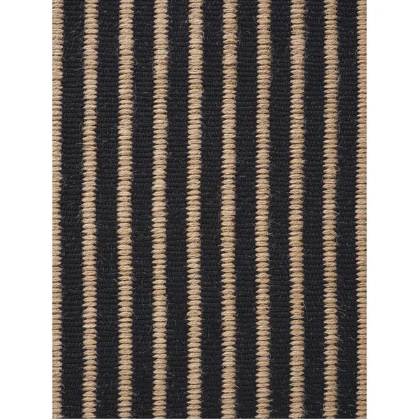 Line Rug 170x240 Schwarz