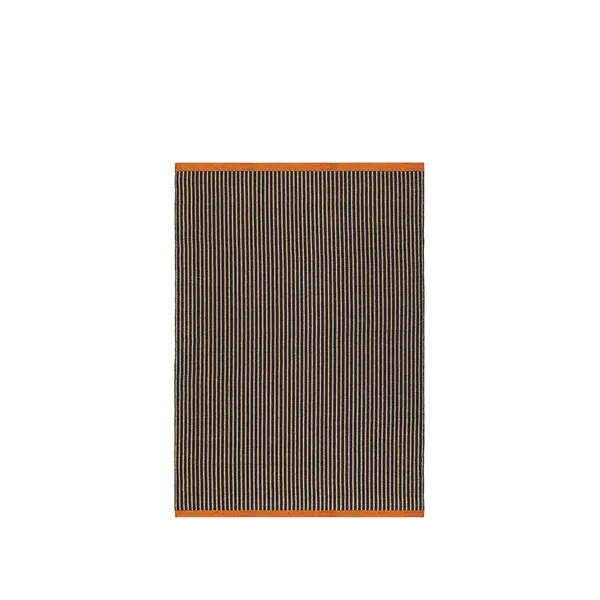 Line Rug 170x240 Schwarz