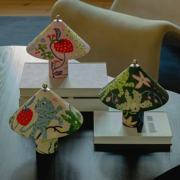 Loulou Transportabel Lampe Blush Garden