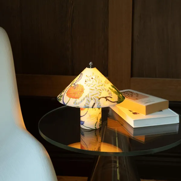 Loulou Transportabel Lampe Linen Garden