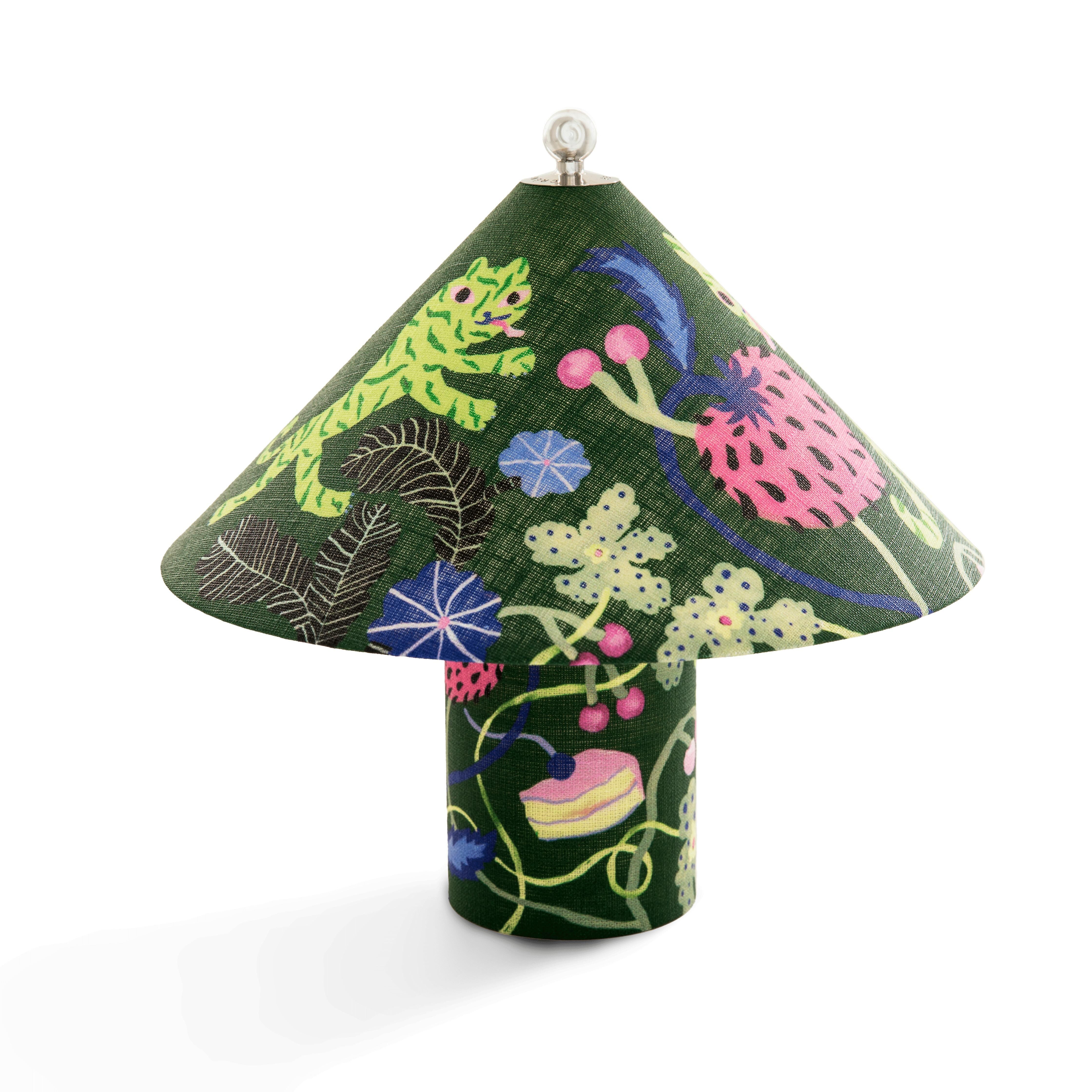 Loulou Bærbar Lampe Midnight Garden