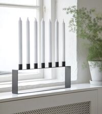 Frame 7 Candle Holder Matte Black