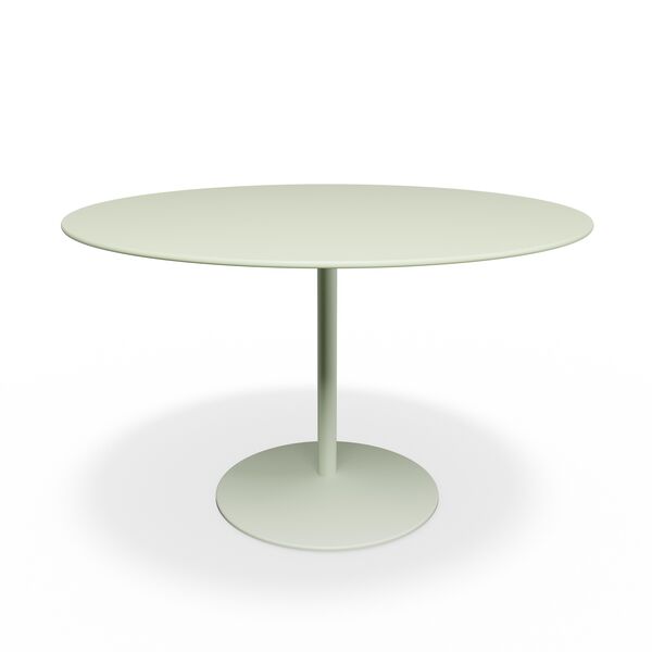Panton Café- & Spisebord Ø120 4183-Forbo Pistachio Linoleum/140 Pomelo