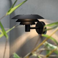 DL25 Outdoor Wall Lamp Black