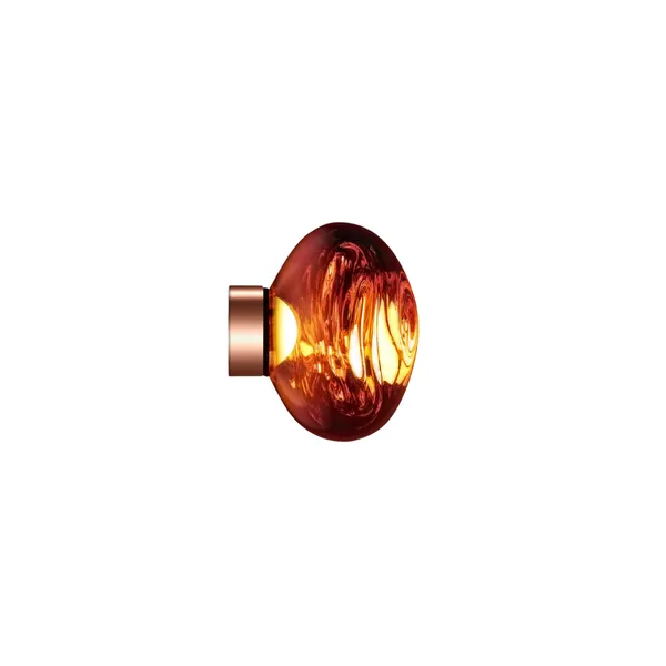 Melt vägg-/taklampa Mini Copper