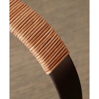 Carrie Portable Bronzed Brass/Leather