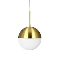 Nova D25 Pendant Opal/Brass