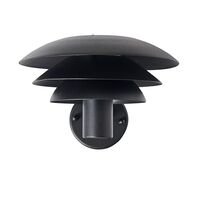 DL20 Outdoor Wall Lamp Black