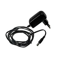 Lámpara de mesa portátil Valencia LED negra