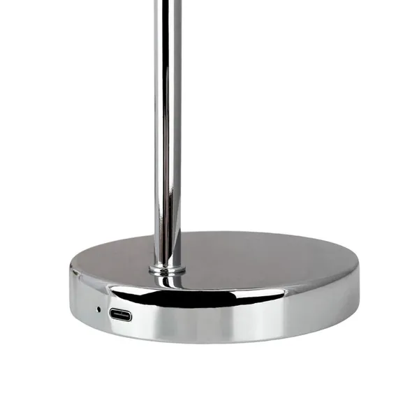 Ocean Mini Portable Table Lamp LED Chrome
