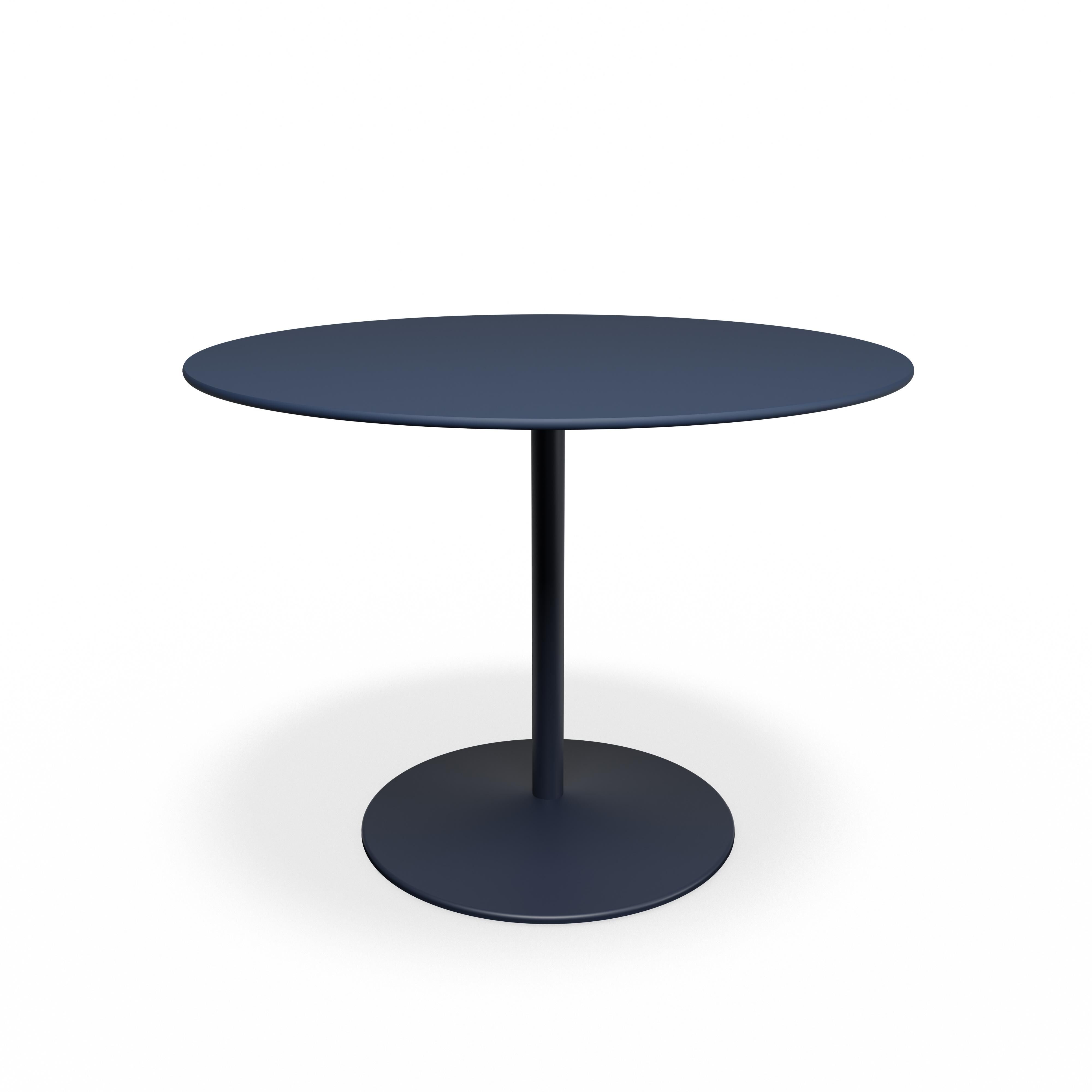 Panton Café- & Spisebord Ø100 0754N-Blue Fes Nano Laminate