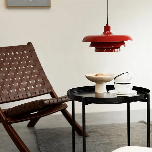 Ava D31 Pendant Dark Red