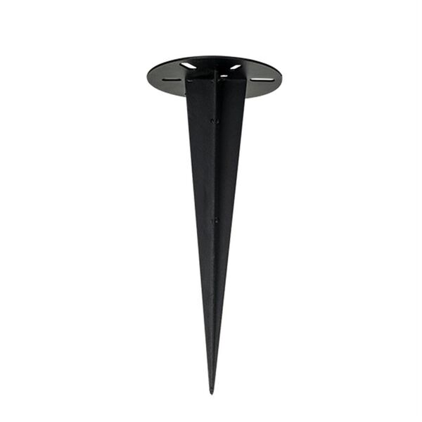 Picchetto da Giardino per Esterni Nero