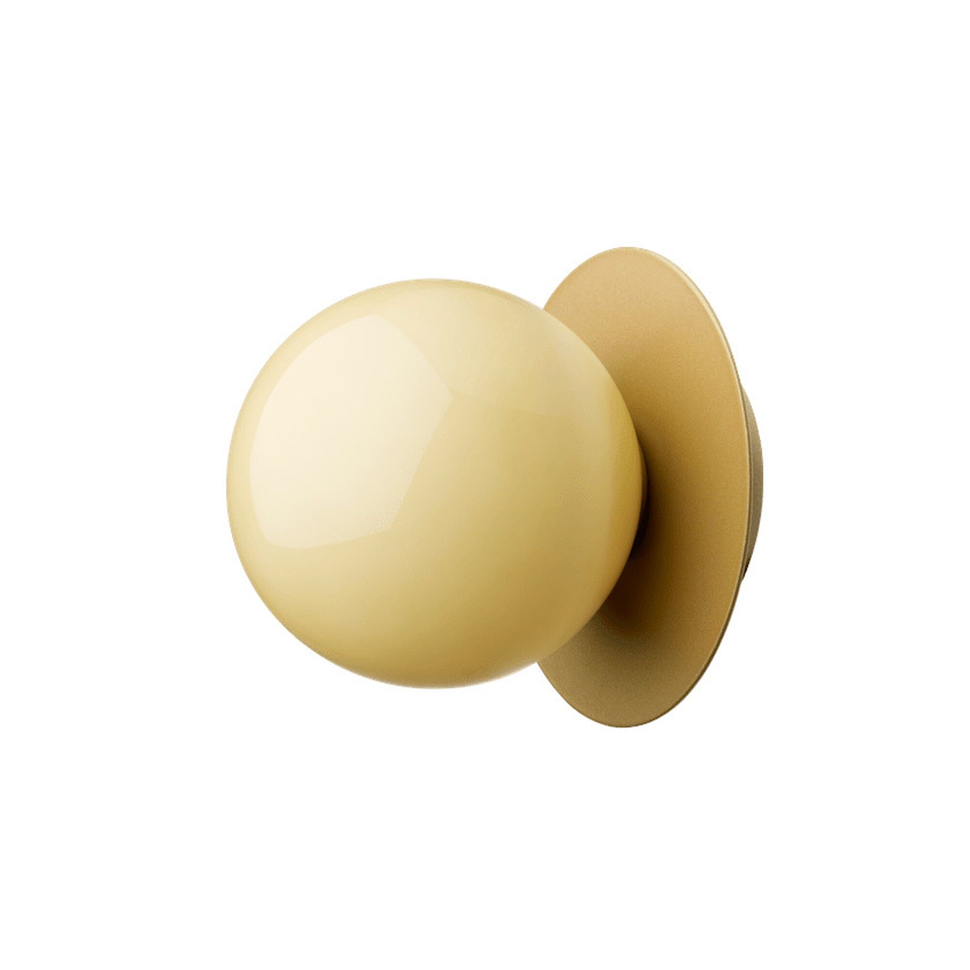 Liila 1 Vegg/Ø Ceiling Lamp Medium Nordic Gold/Honey IP44