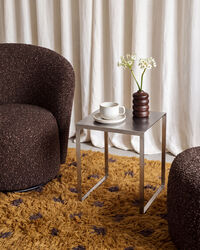 Shaggy Dott Rug 180x270 Mustard