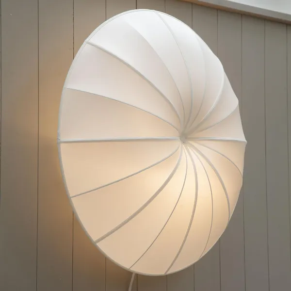 Half UFO Wall Lamp Shade Off-White